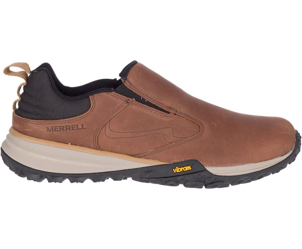 Merrell Slip Ons Męskie Brązowe - Havoc Wells Moc - 819256-KZT